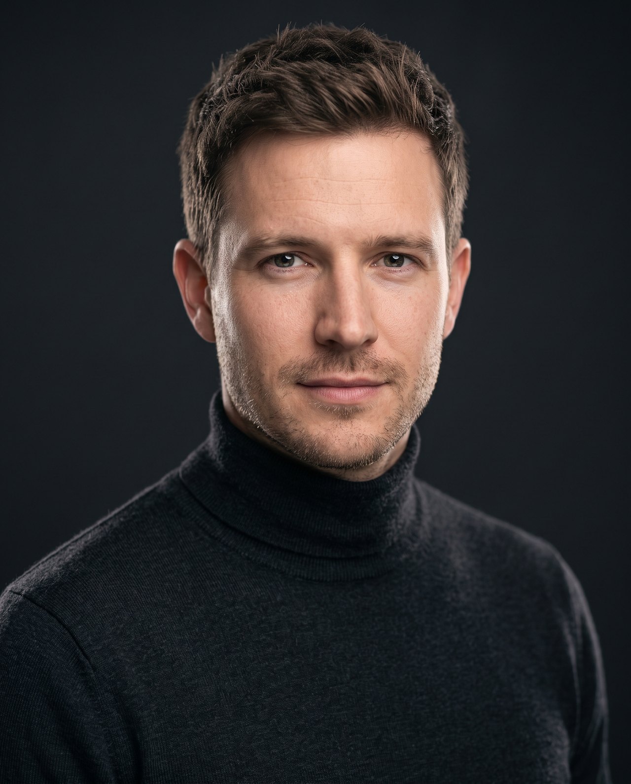 Editorial portrait made with Maktek